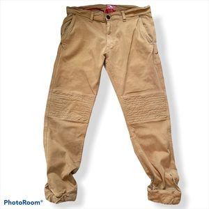 Jordan Craig Khaki Moto Joggers W 36 L 32